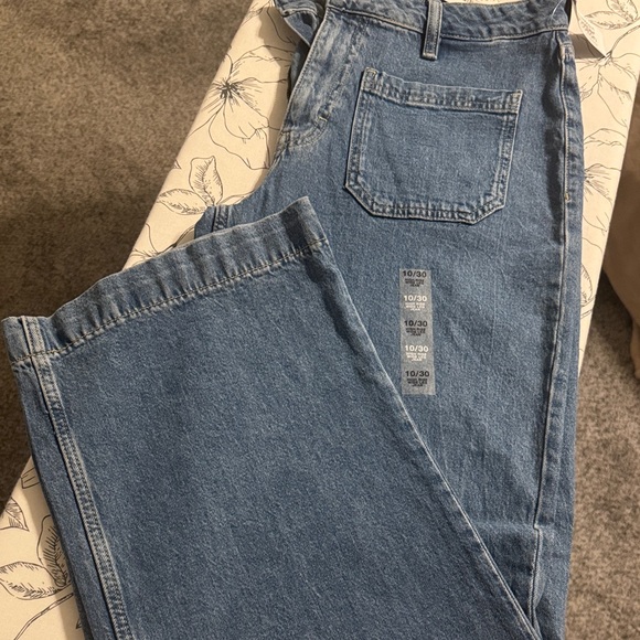 Core Pocket Denim Women's Flare Jeans - Classic Blue - Picture 1 of 7